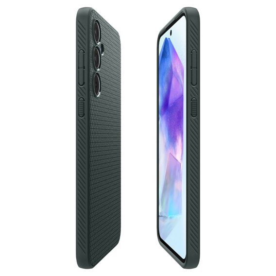 Etui Spigen do Samsung Galaxy A55 5G, Liquid Air, zielone