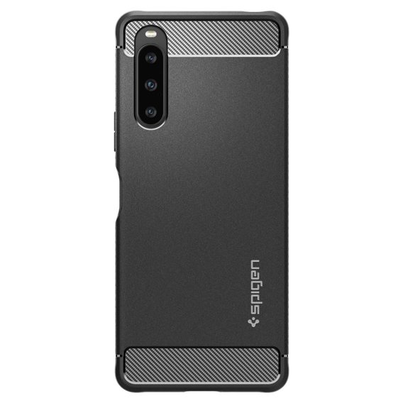 Etui Spigen do Sony Xperia 10 V, Rugged Armor, czarne