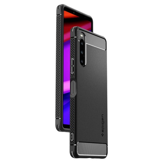 Etui Spigen do Sony Xperia 10 V, Rugged Armor, czarne