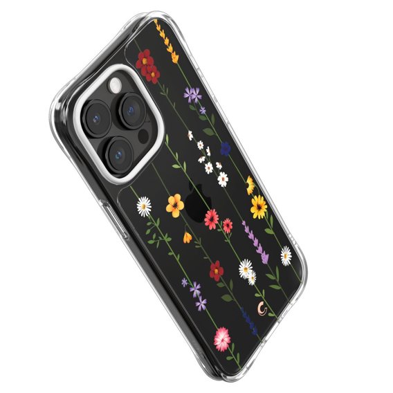 Etui  Spigen do iPhone 15 Pro, Cyrill Cecile, Kolorowe Kwiaty