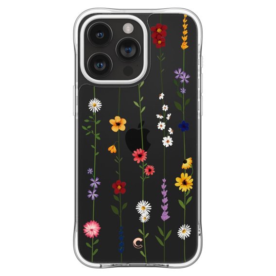 Etui  Spigen do iPhone 15 Pro, Cyrill Cecile, Kolorowe Kwiaty