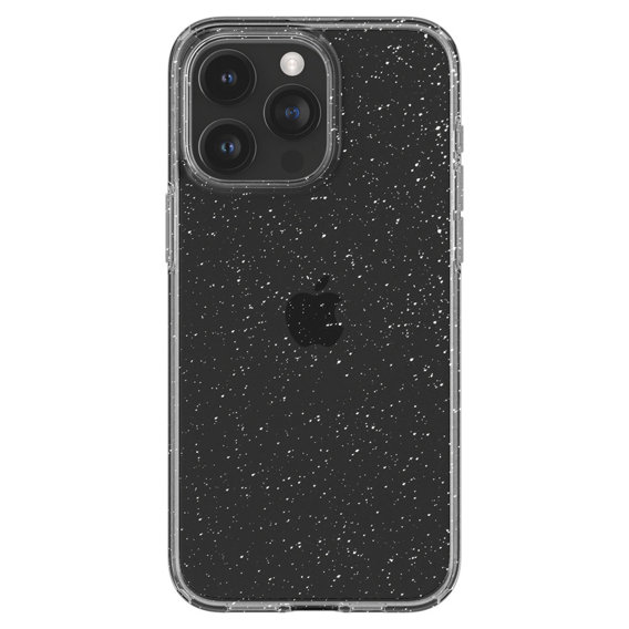 Etui Spigen do iPhone 15 Pro Max, Liquid Crystal Glitter, Przezroczyste / Brokatowe