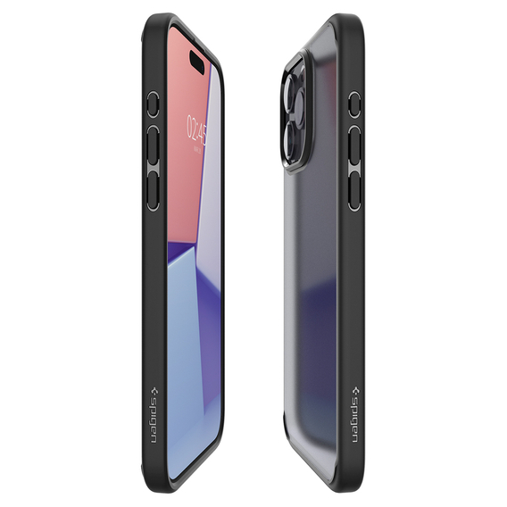 Etui Spigen do iPhone 15 Pro Max, Ultra Hybrid, Matowe Czarne