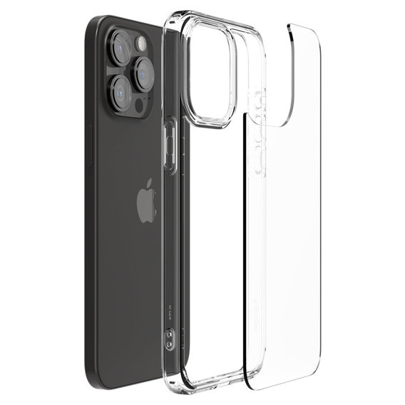 Etui Spigen do iPhone 15 Pro, Ultra Hybrid, Przezroczyste