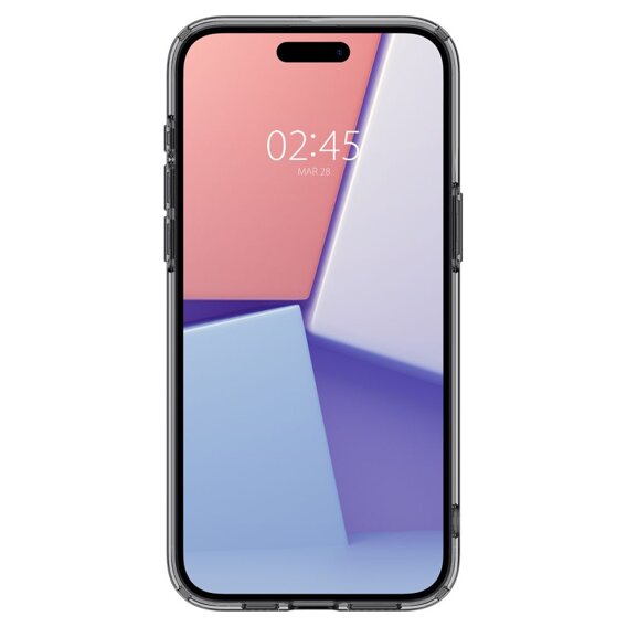 Etui Spigen do iPhone 15 Pro, Ultra Hybrid, Przezroczyste / Szare