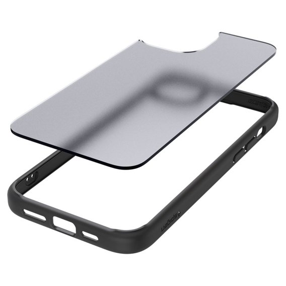 Etui Spigen do iPhone 15, Ultra Hybrid, Matowe Czarne