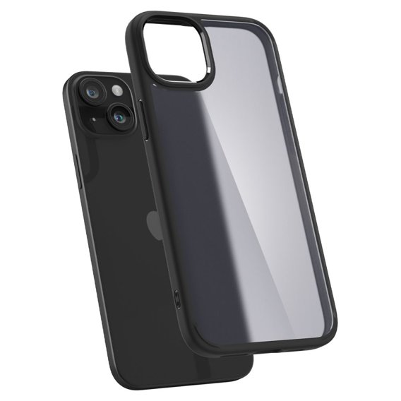 Etui Spigen do iPhone 15, Ultra Hybrid, Matowe Czarne