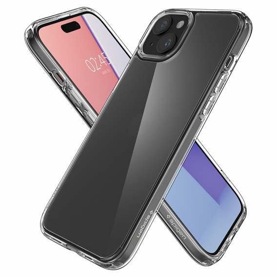 Etui Spigen do iPhone 15, Ultra Hybrid, Matowe Przezroczyste