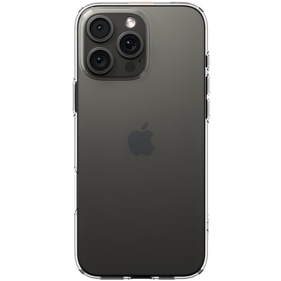 Etui Spigen do iPhone 16 Pro, Liquid Crystal, przezroczyste + Szkło Hartowane 9H