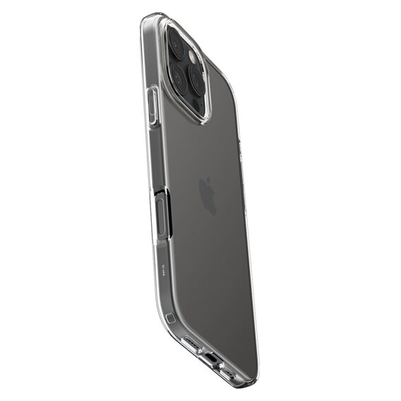 Etui Spigen do iPhone 16 Pro Max, Liquid Crystal, przezroczyste + Szkło Hartowane 9H