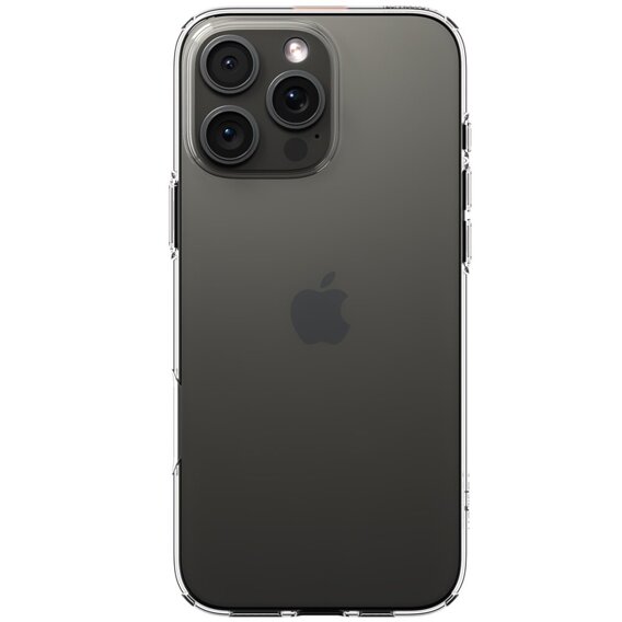 Etui Spigen do iPhone 16 Pro Max, Liquid Crystal, przezroczyste + Szkło Hartowane 9H