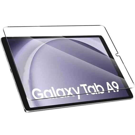 Etui + Szkło hartowane do Samsung Galaxy Tab A9, Obrotowe 360, granatowe