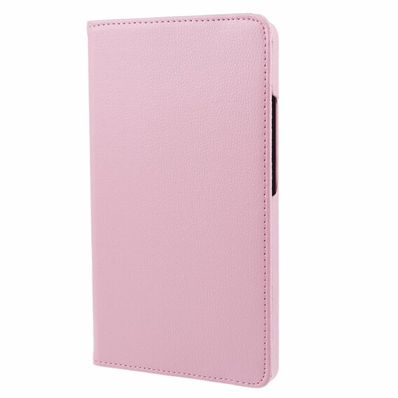 Etui + Szkło hartowane do Samsung Galaxy Tab A9, Obrotowe 360, różowe