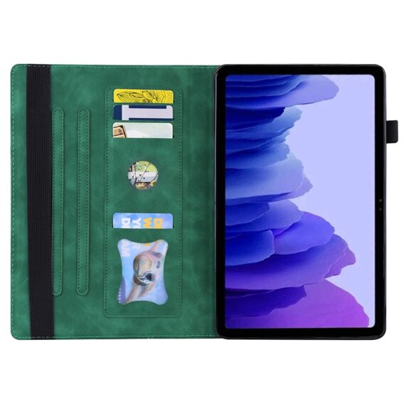 Etui + Szkło hartowane do Xiaomi Redmi Pad SE 11", Klasyczne, Zielone