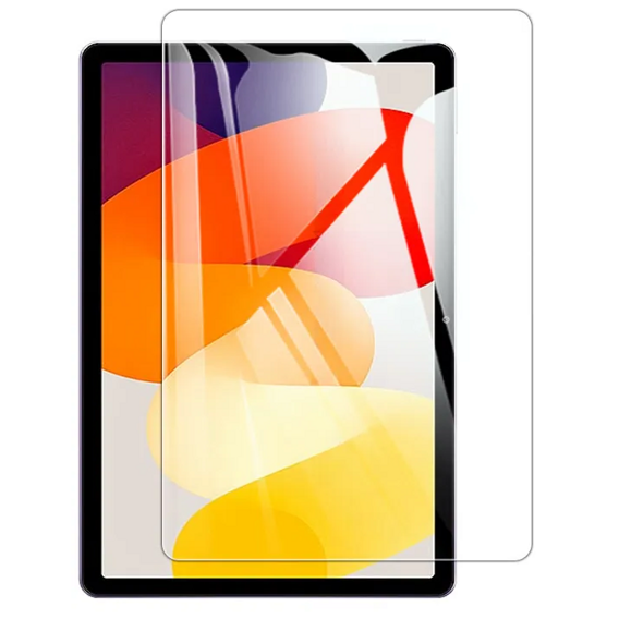 Etui + Szkło hartowane do Xiaomi Redmi Pad SE, Wallet z miejscem na rysik, brązowe