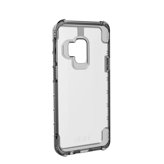 Etui Urban Armor Gear do Samsung Galaxy S9, Plyo, przezroczyste / czarne