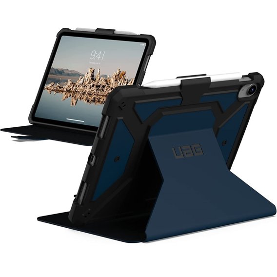 Etui Urban Armor Gear do iPad 10.9 2022 10 Gen, Metropolis SE, granatowe