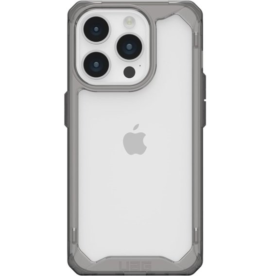 Etui Urban Armor Gear do iPhone 15 Pro, Plyo, przezroczyste / szare