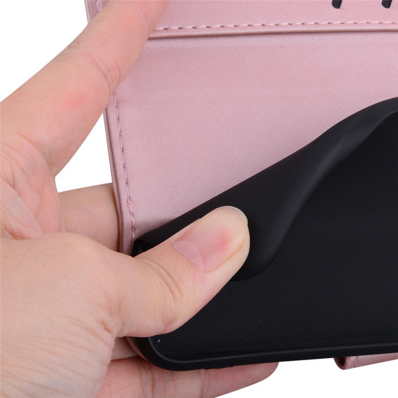 Etui Wallet do Huawei P Smart 2019, Bunny, Pink