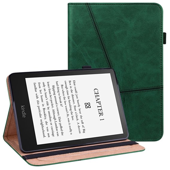 Etui do Amazon Kindle Paperwhite 5 (2021), Imprinted Line, zielone