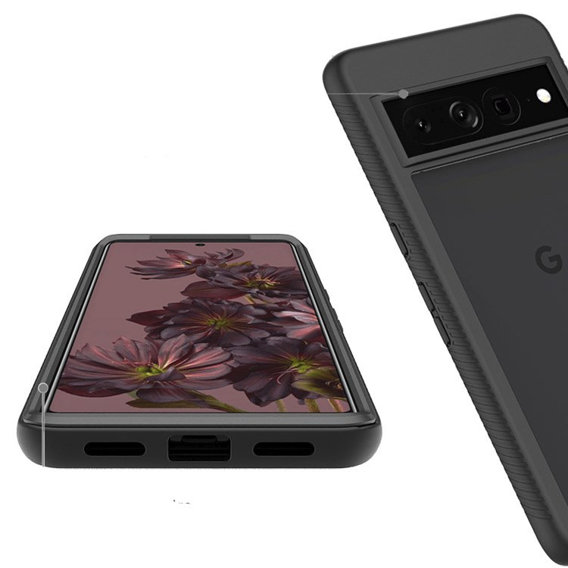 Etui do Google Pixel 7 Pro, Obudowa Shockproof Case, Czarne
