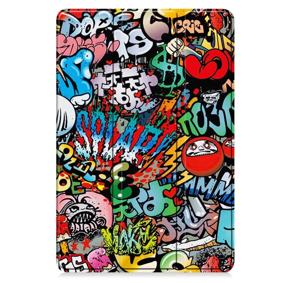 Etui do Huawei MatePad SE 11" 2024, Smartcase, graffiti