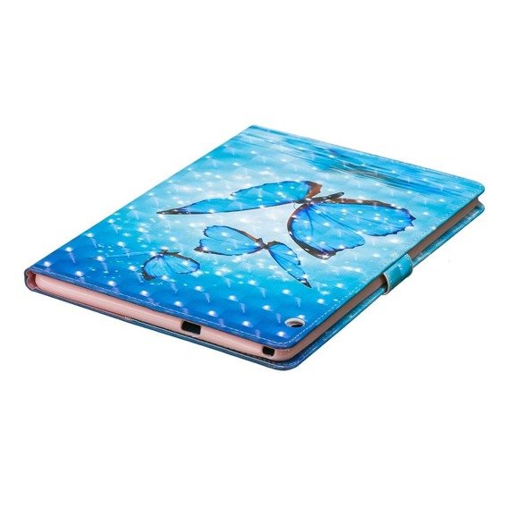 Etui do Huawei MediaPad T3 10, z klapką, niebieskie motyle