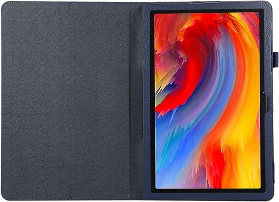 Etui do Lenovo Tab M11, bi-fold, z klapką, granatowe