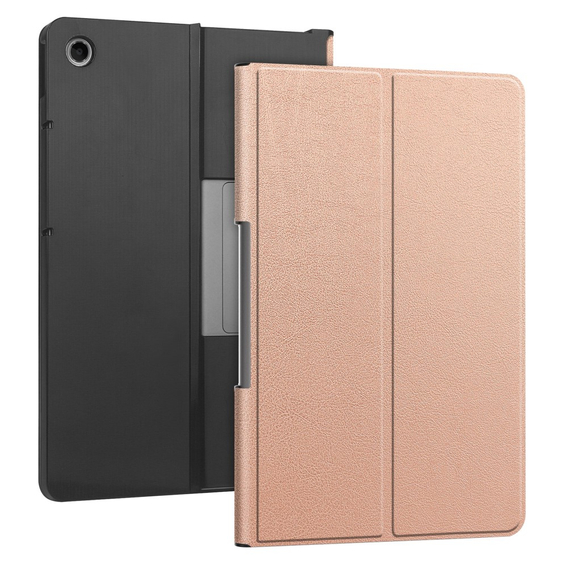 Etui do Lenovo Tab Plus, Smartcase, różowe rose gold