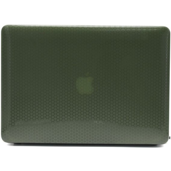 Etui do MacBook Air 13.3 A2179 (2020)/A1932/A2337, Hard Case Honeycomb, Green