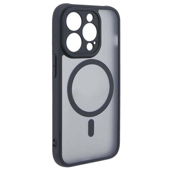 Etui do MagSafe do iPhone 15 Pro, Hybrid Matte Lens Pro, czarne