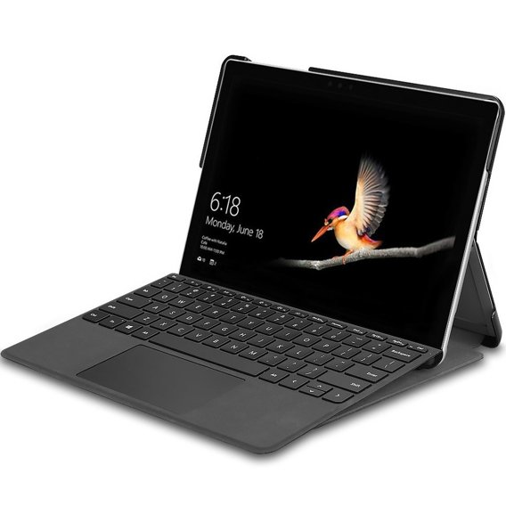 Etui do Microsoft Surface Go/Go 2/Go 3, z podstawką, czarne