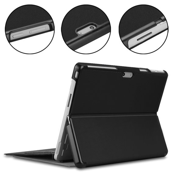Etui do Microsoft Surface Pro 9, Stand Case With stand, czarne