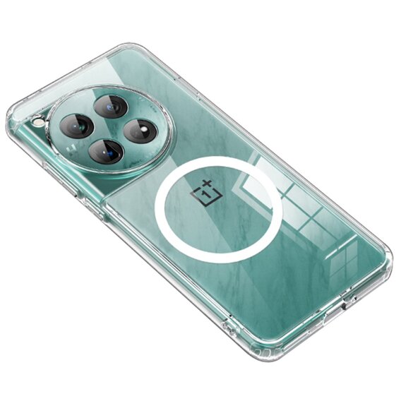 Etui do OnePlus 12 5G, Fusion Hybrid, do MagSafe, przezroczyste