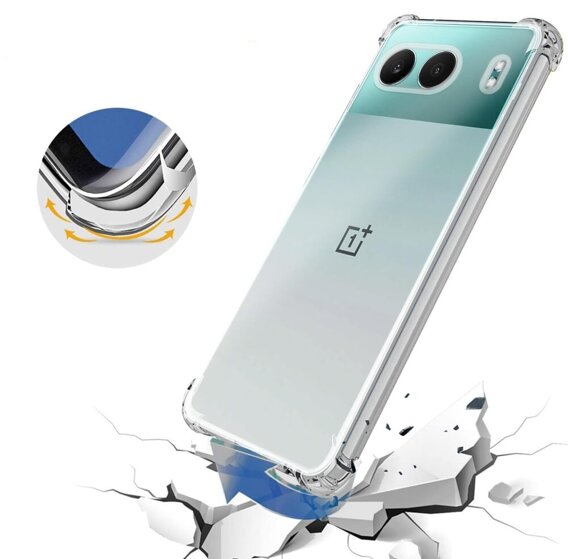 Etui do OnePlus Nord 4, Dropproof, przezroczyste