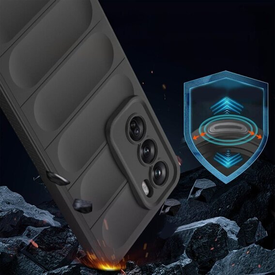 Etui do Oppo Reno 12, Gaming Shockproof, czarne