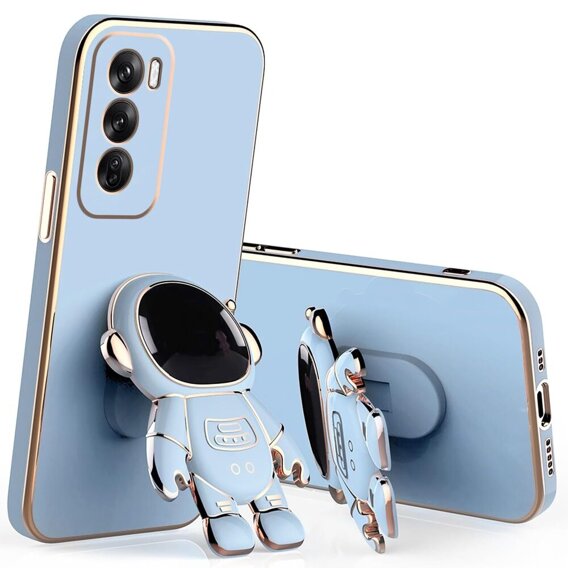 Etui do Oppo Reno 12 Pro, Astronaut, niebieskie