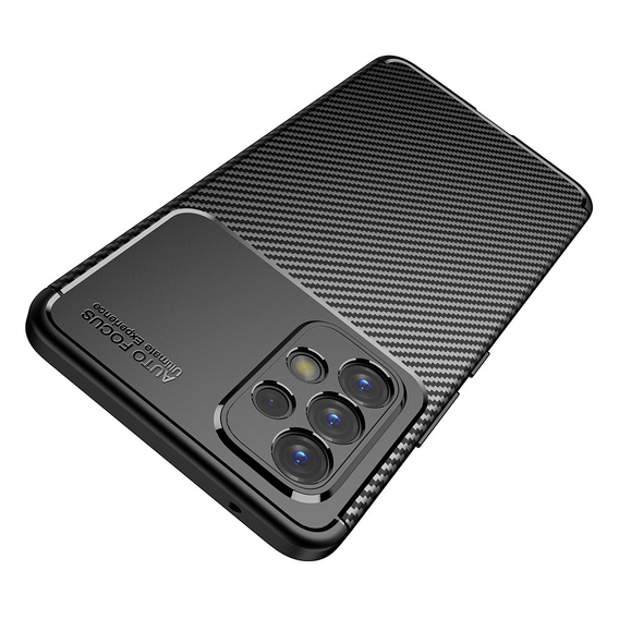 Etui do Samsung Galaxy A53 5G, Carbon Gel, czarne