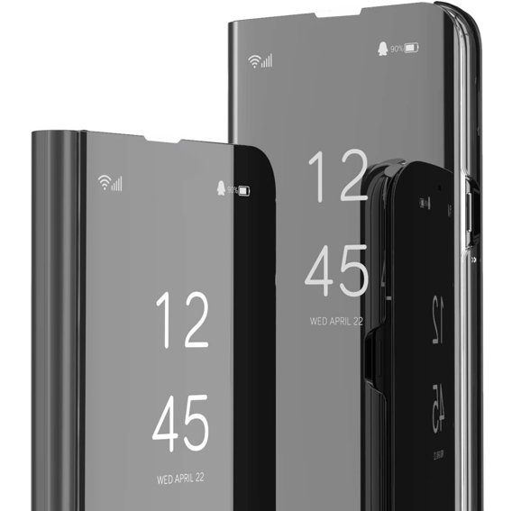 Etui do Samsung Galaxy M53 5G, Clear View, czarne