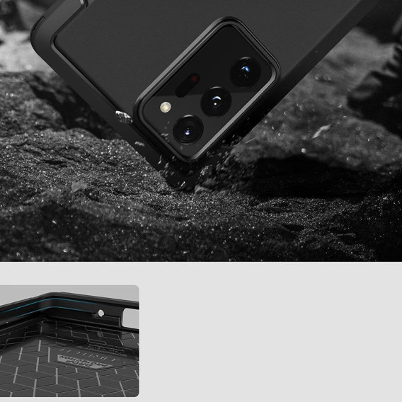 Etui do Samsung Galaxy Note 20 Ultra, Suritch Basic (Two Frames), czarne