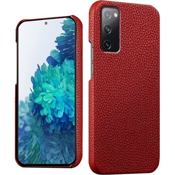 Etui Do Samsung Galaxy S20 Fe Skórzane Leather Grain Czerwone Sklep Xgsmpl 