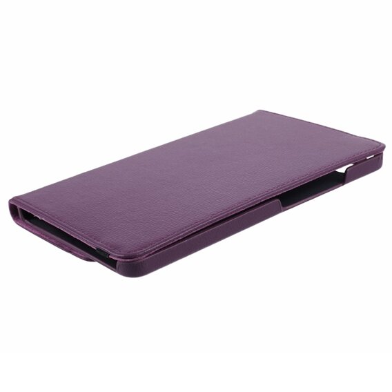 Etui do Samsung Galaxy Tab A9, Obrotowe 360, fioletowe