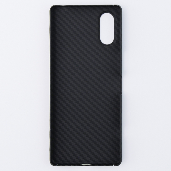 Etui do Sony Xperia 5 V, karbonowe Carbon Fiber, czarne