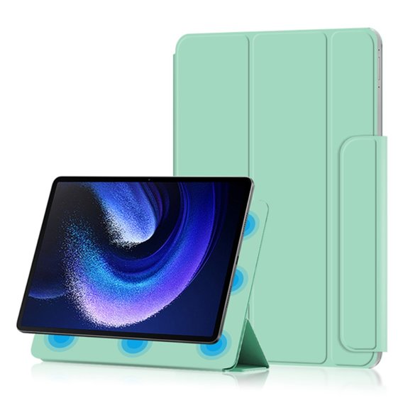 Etui do Xiaomi Pad 6, Magnetic Smartcase, jasnozielone