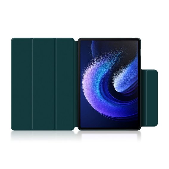 Etui do Xiaomi Pad 6, Magnetyczne, Zielone