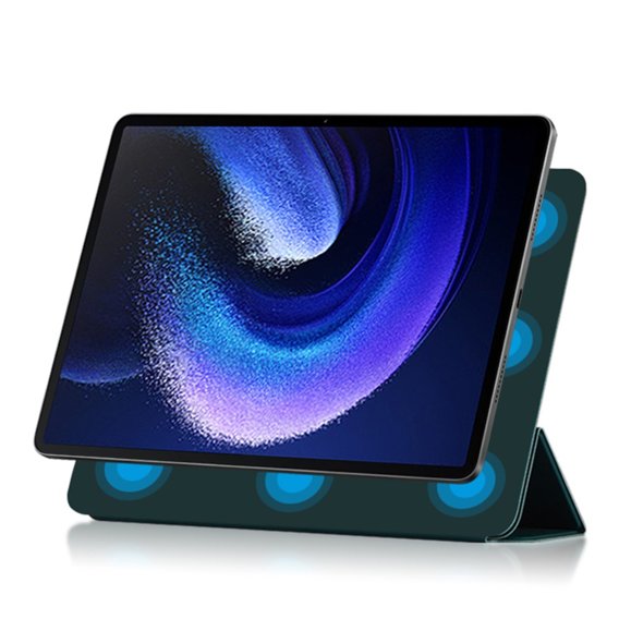 Etui do Xiaomi Pad 6, Magnetyczne, Zielone