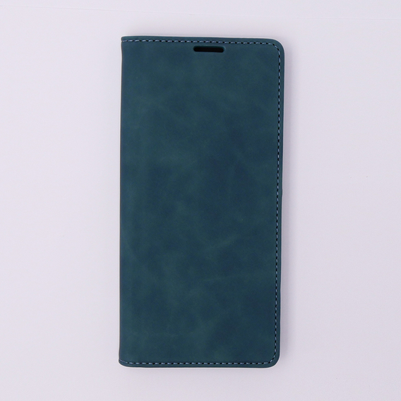 Etui do Xiaomi Redmi 12C, ERBORD Vintage portfel z klapką, niebieskie