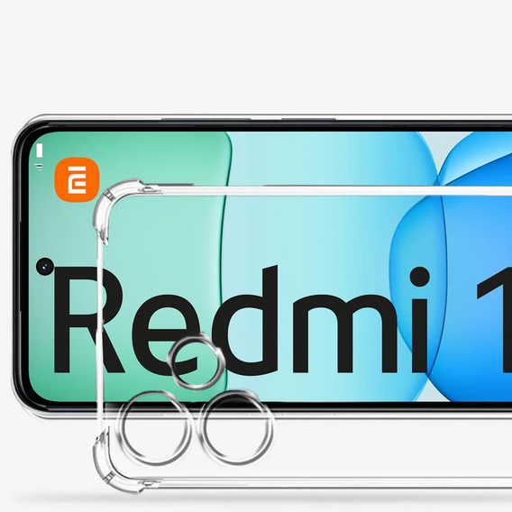 Etui do Xiaomi Redmi 13, Dropproof, przezroczyste