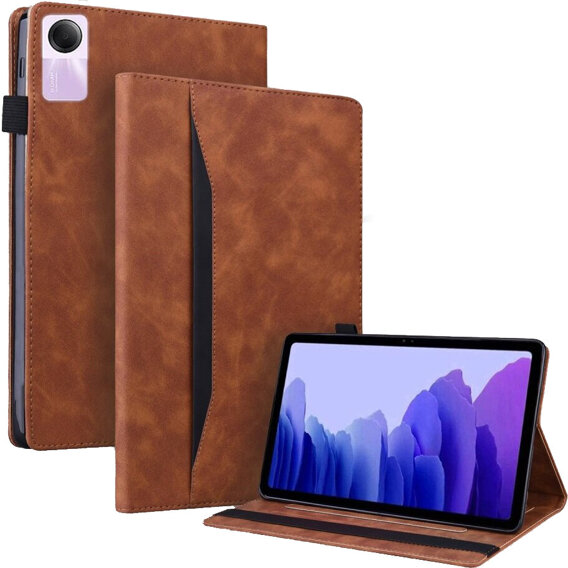 Etui do Xiaomi Redmi Pad SE 11", Classic, z miejscem na rysik, brązowe