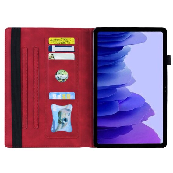 Etui do Xiaomi Redmi Pad SE 11", Classic, z miejscem na rysik, czerwone